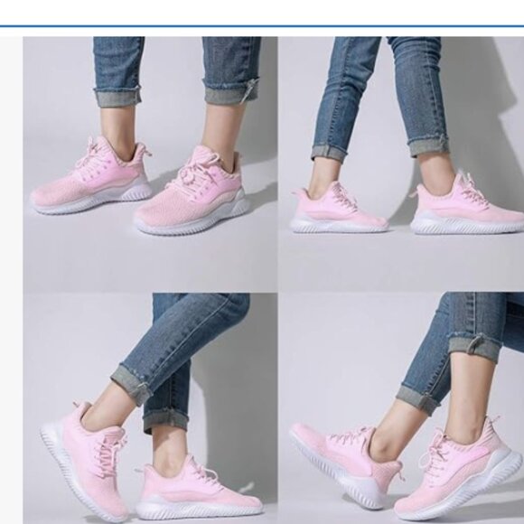 Pink slip on walking sneaker - Picture 6 of 9